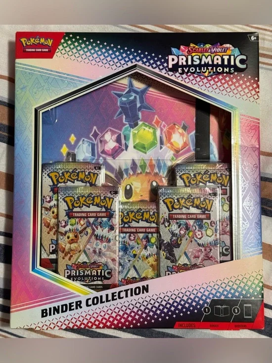 Pokemon Prismatic Evolutions Binder Collection NEW/SEALED