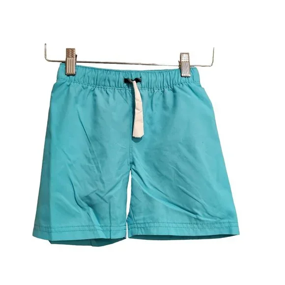 Old Navy Toddler Cool Neon Blue‎ Swim Trunks 4T