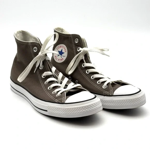 Converse Chuck Taylor All Star High Top Grey Shoes Size Men 8 Women 10