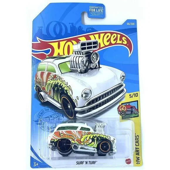 Hot Wheels Surf N' Turf, Hw Art Cars 5/10, 66/250