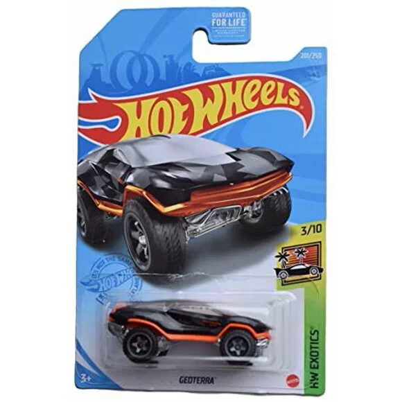 Hot Wheels Geoterra Black HW Exotics 3/10 200/250