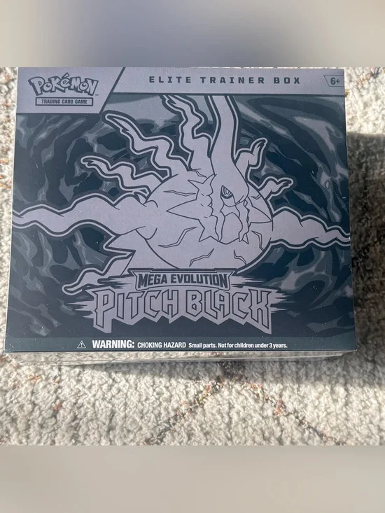 Brand New • Factory Sealed • Pokémon TCG Mega Evolution: Pitch Black Elite Train