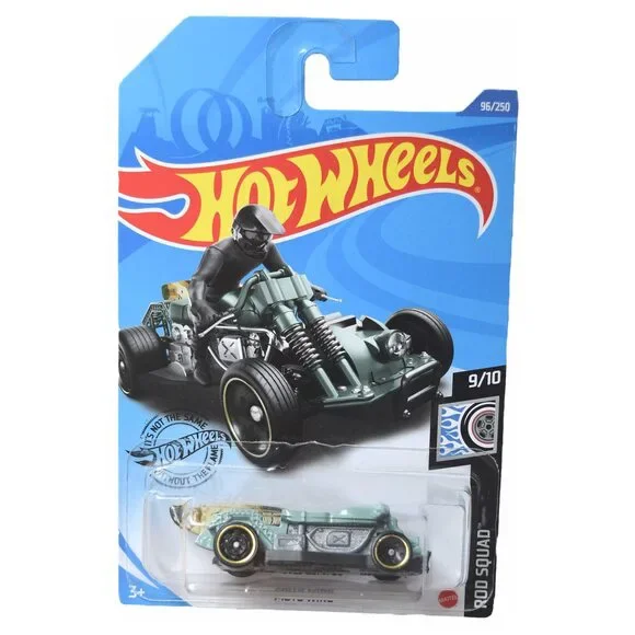 2020 Hot Wheels Moto Wing, Rod Squad 9/10 Green 96/250