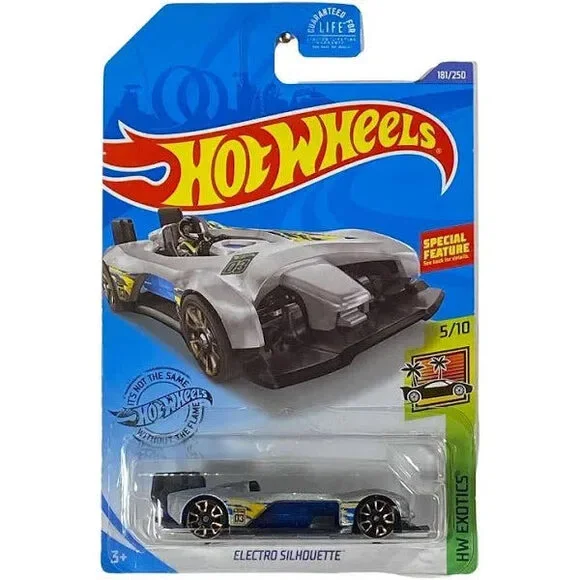 2020 Hot Wheels Electro Silhouette, HW Exotics 5/10 Gray 181/250
