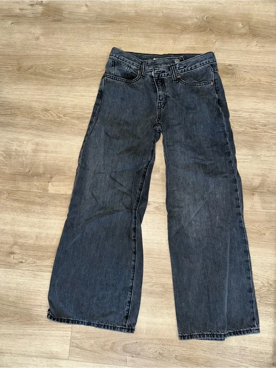 Old Navy Dark Indigo Wide-Leg Jeans