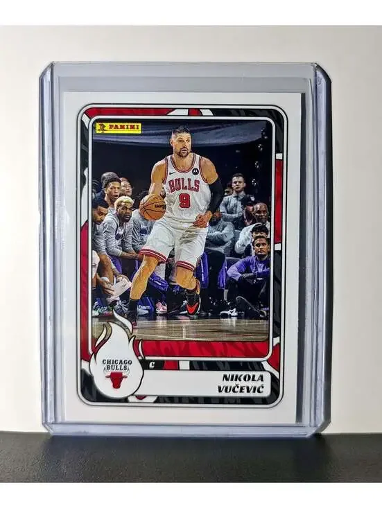 Nikola Vucevic 2024-25 Panini NBA #53 Sticker Card Chicago Bulls