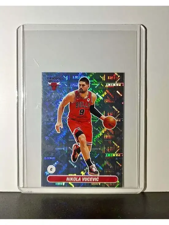 Nikola Vucevic 2023-24 Panini NBA #153 Foil Sticker Chicago Bulls