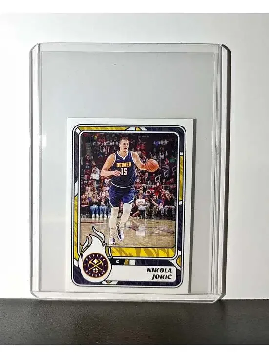 Nikola Jokić 2024-25 Panini NBA #307 Sticker Card Denver Nuggets