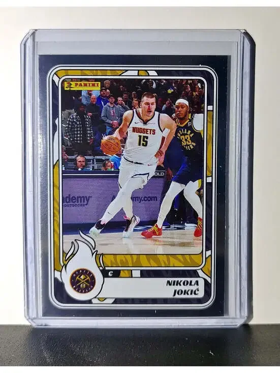 Nikola Jokić 2024-25 Panini NBA #1 Foil Sticker Card Denver Nuggets