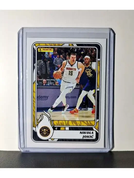 Nikola Jokić 2024-25 Panini NBA #1 Sticker Card Denver Nuggets