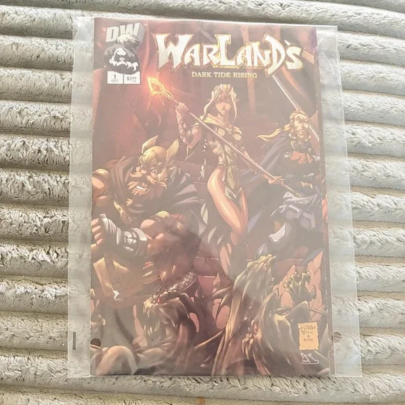 Warlands Dark Tide Rising Dreamwave Productions #1 Fantasy Modern Age Comic Book