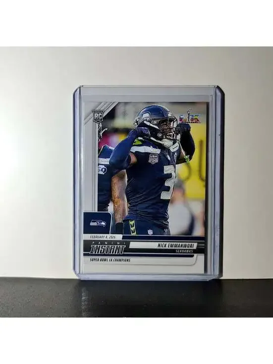 Nick Emmanwori Rookie 2026 Panini NFL Super Bowl LIX Champions #24 Card Seahawks