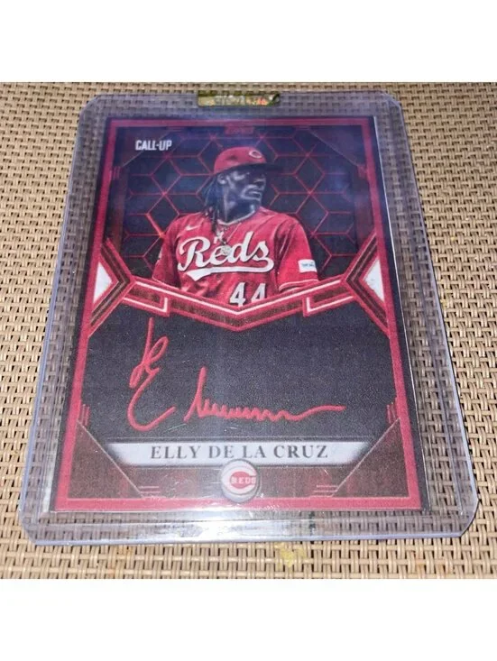 Elly De La Cruz Custom 1/1 Printed Card
