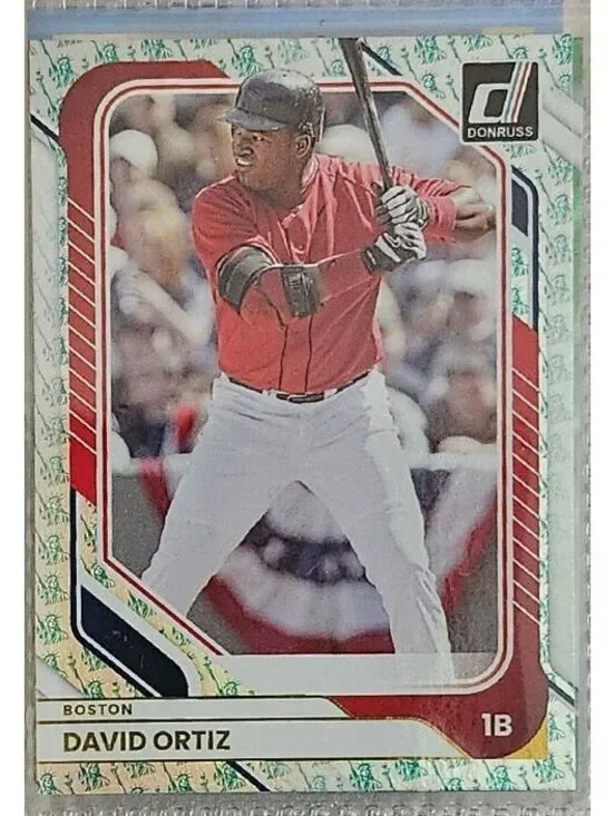 David Ortiz- HOF - [liberty insert] #11 - 2026 Panini Donruss - Boston Red Sox