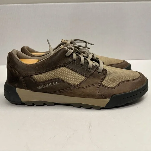 Merrell Men's Berner Shift Lace Athletic Casual Shoe Boulder Size 12 M