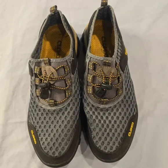 CLOHCO Water Shoes EU 46 US 12 Gray Quick Dry Aqua Beach Hiking Slip On Barefoot