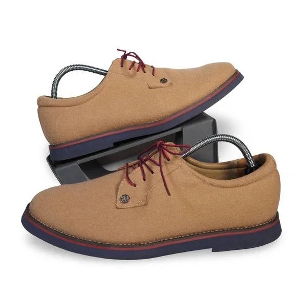 G/FORE Limited Edition Gallivanter Camel Hair Men 11 Spikeless Golf Shoes SM142