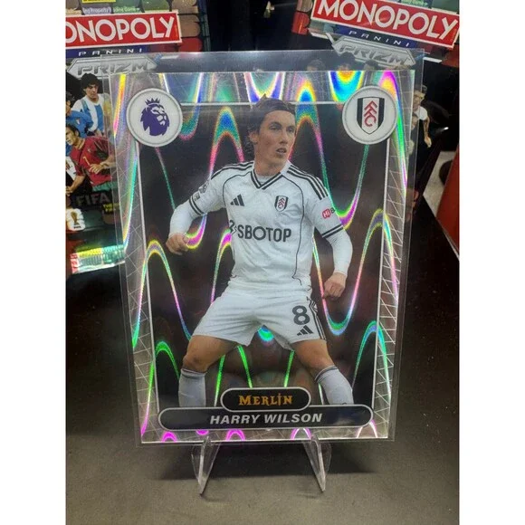 2026 Topps Merlin Premier League #93 Harry Wilson, Fulham Raywave Refractor