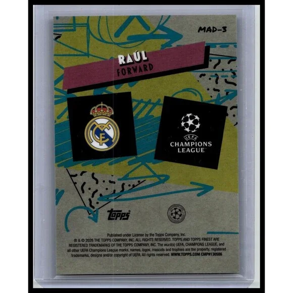 2025-26 Finest UEFA Club Competitions } Raúl 90s Madness