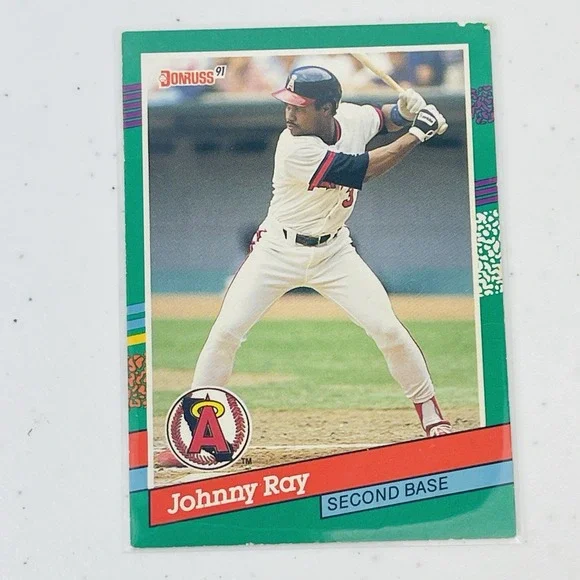 1991 Donruss Baseball Card 622 Johnny Ray Angels Trading Card