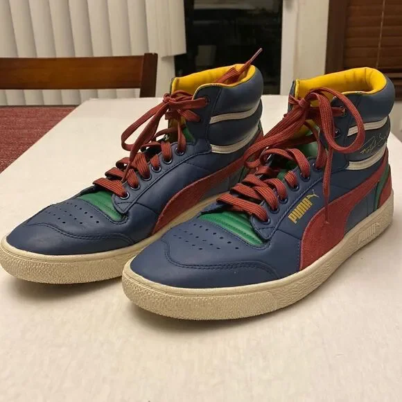 PUMA Ralph Sampson Men’s Mid BHM Shoes 374684-01 Size 10.5 US