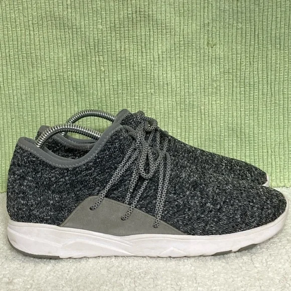 Vessi Cityscape Mens Grey Knit Classic Waterproof Lighweight Vegan Shoes SZ US 9