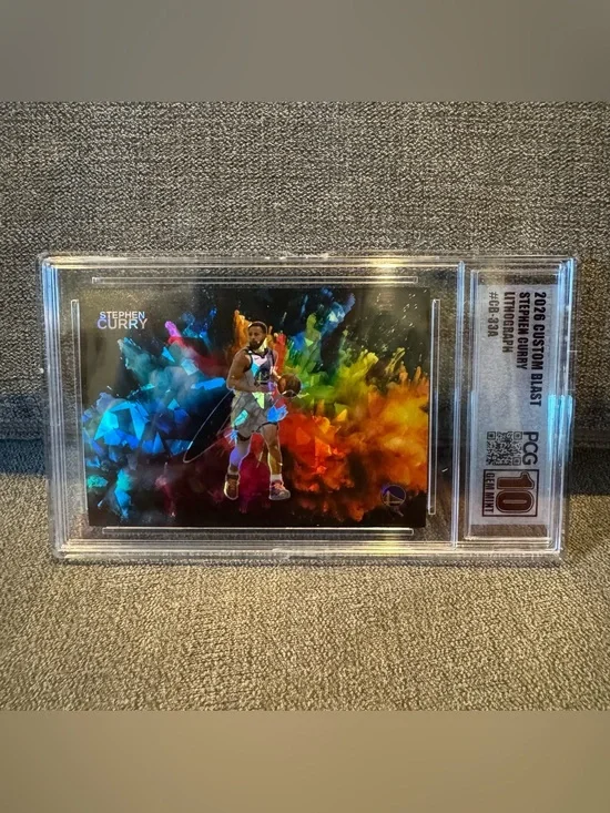 Stephen Curry - 2026 Custom Blast Lithograph PCG 10 Gem Mint