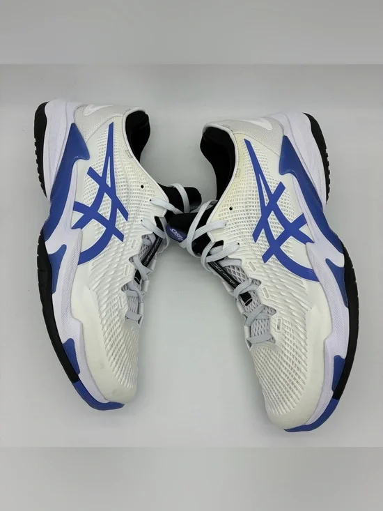 ASICS Court FF 3 White Blue Tennis Shoes Men’s 11.5