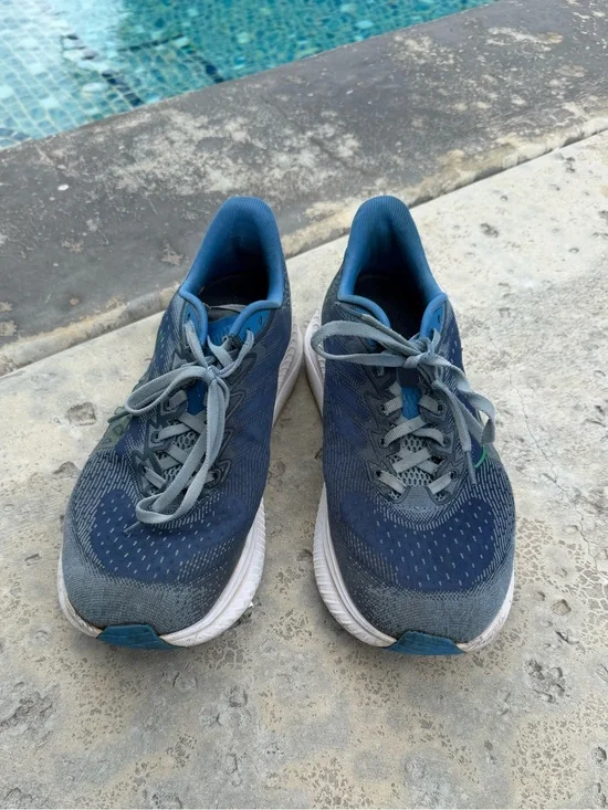 Hoka “Mach 6” in Downpour  / Thundercloud