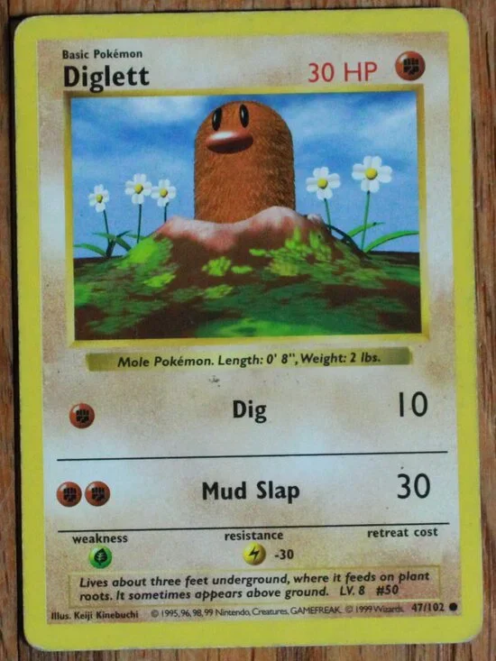 Vintage Pokemon 1999 