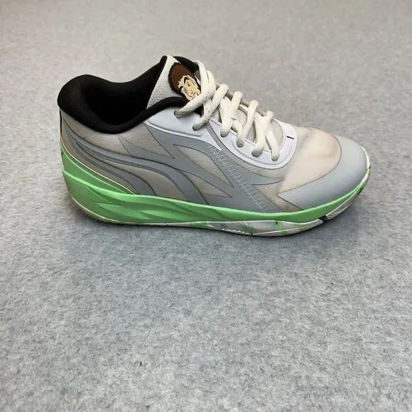 Puma Lamelo Ball MB.02 Lo Lamel-O Green White 379412-01  Basketball Men’s 6.5