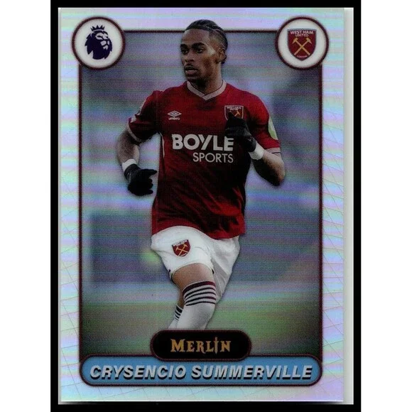 2026 Merlin Premier League #183 Crysencio Summerville Refractor