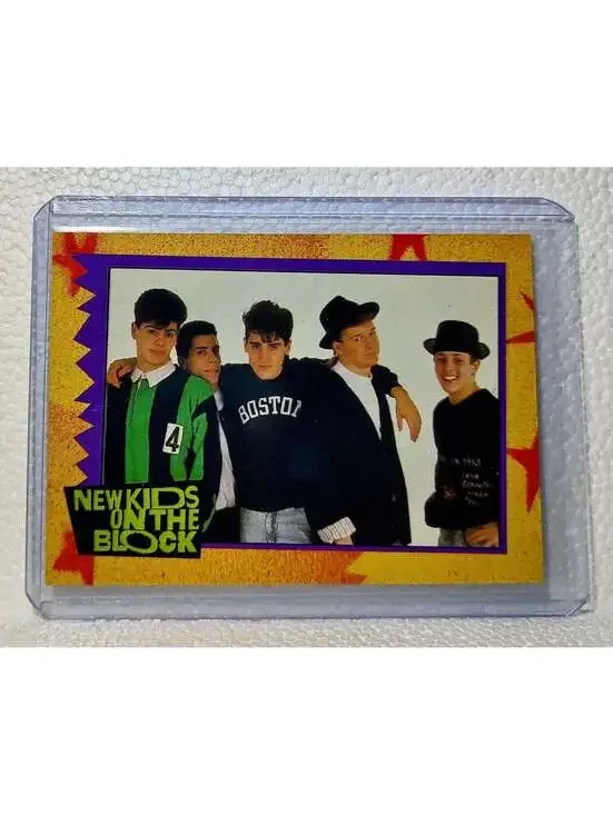 New Kids Mania!!! 1989 New Kids on the Block #1 Trading Card