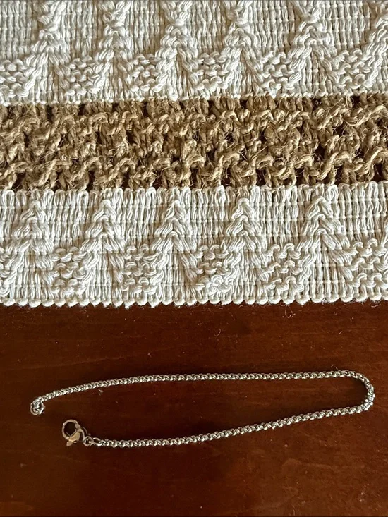 Silver Rope Chain Bracelet - Elegant Women’s Jewelry