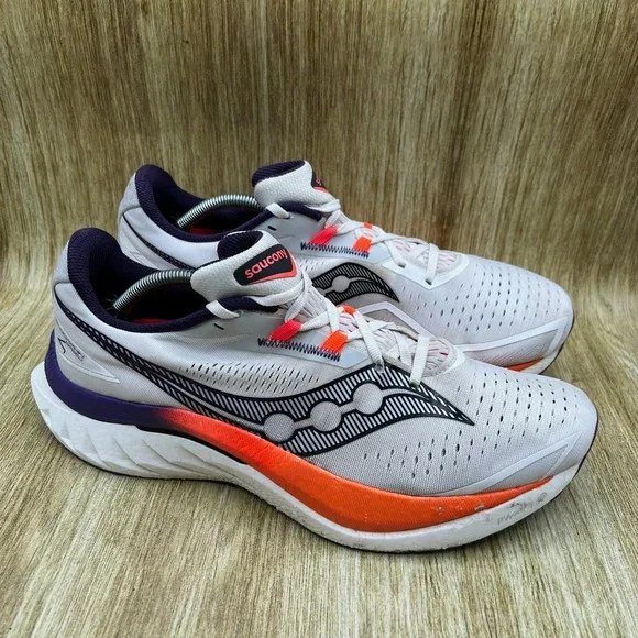 Saucony Endorphin Speed 4 Men's Size 12.5 White Viziorange Shoes S20940-129