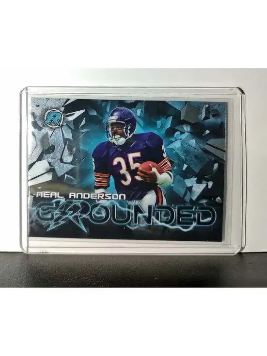 Neal Anderson 2023 Topps Resurgence Grounded NFL #RG-3 Card Chicago Bears