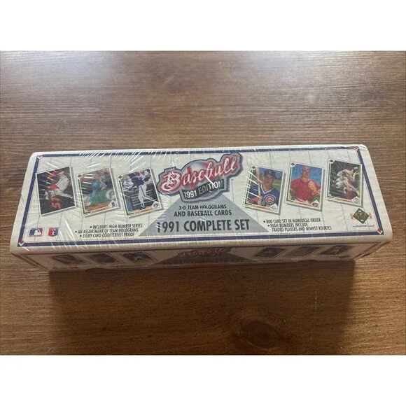 1991 Upper Deck Baseball Complete Set Factory Sealed 800 Cards High Series