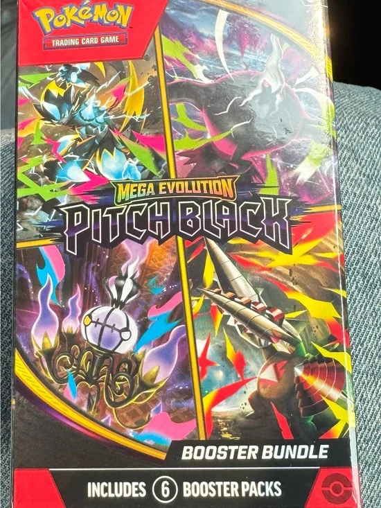 New Pokemon Mega Evolution Pitch Black Booster Bundle unopened - Multicolor