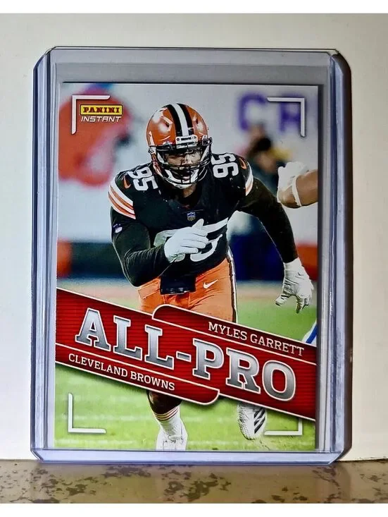 Myles Garrett 2020 Panini All-Pro NFL #13 Football Card 1/241 Cleveland Browns