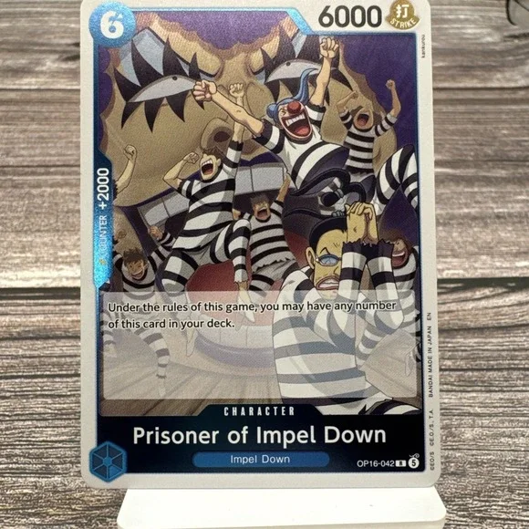 Prisoner of Impel Down OP16-042 R The Time of Battle One Piece Foil