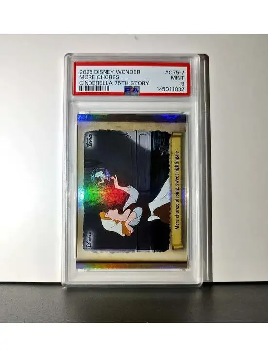 More chores: oh sing, sweet nightingale 2025 Topps Disney #C75-7 PSA 9