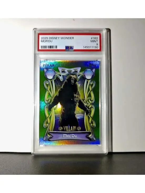 Mor'Du 2025 Topps Disney Wonder #182 Card Brave PSA 9 MT