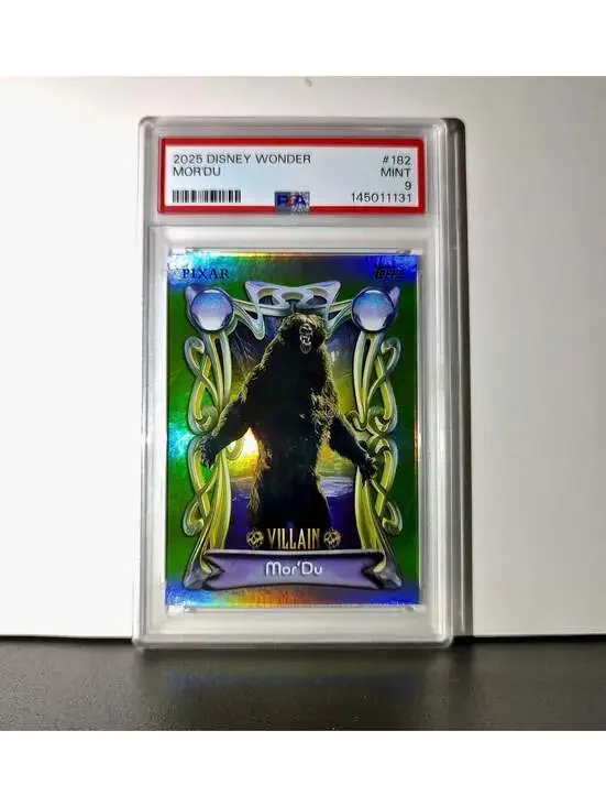 Mor'Du 2025 Topps Disney Wonder #182 Card Brave PSA 9 Mint