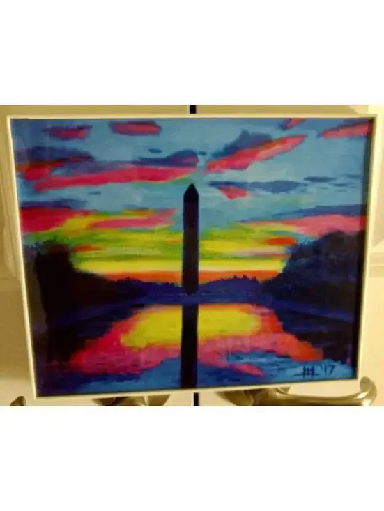 Monument at Sunset by Dan McClintock - Limited Edition Framed Art Print