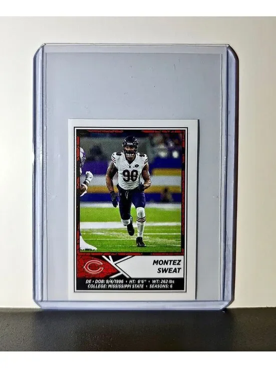 Montez Sweat 2024 Panini NFL Sticker #369 Chicago Bears