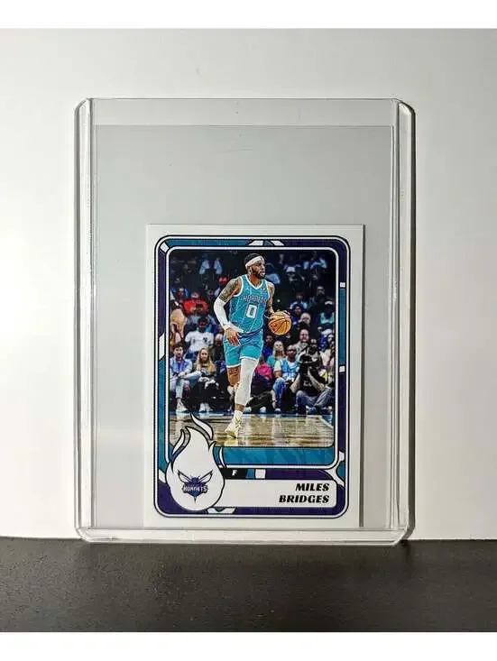 Miles Bridges 2024-25 Panini NBA #139 Sticker Card Charlotte Hornets