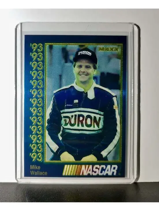 Mike Wallace 1993 Maxx Premier Plus Racing #53 NASCAR Card Owen Racing