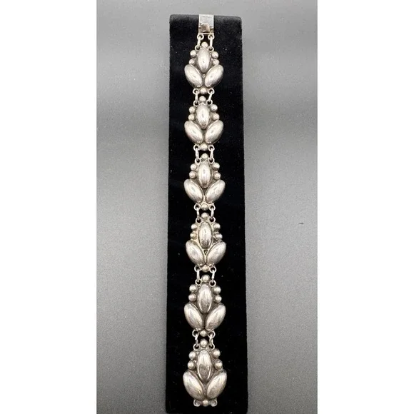 RRA Mexico D.F. Sterling Silver Link Bracelet 7