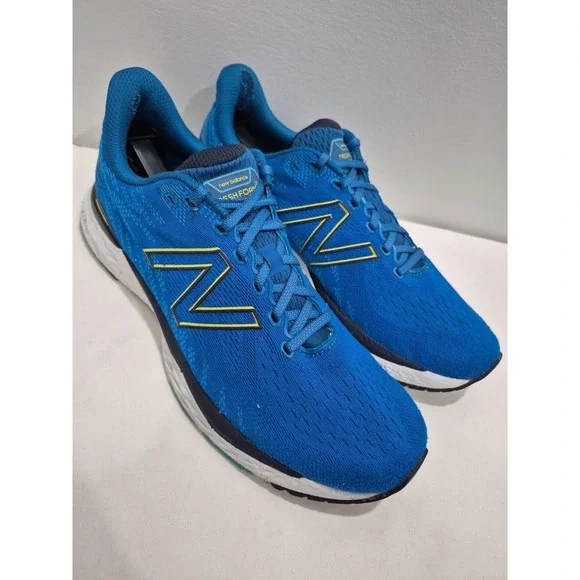 New Balance Fresh Foam 880v11 M880F11 Mens Sz 12 D Running Wave Blue Sneakers