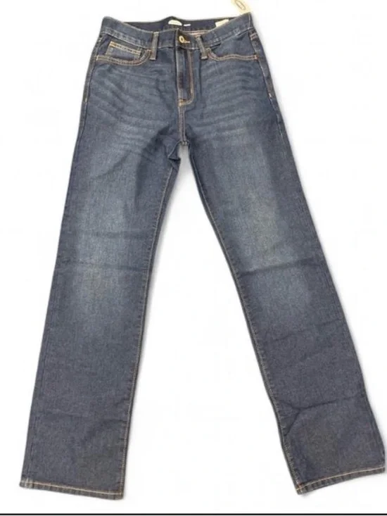 Old Navy Dark Wash Straight Leg Boys Jeans NWT